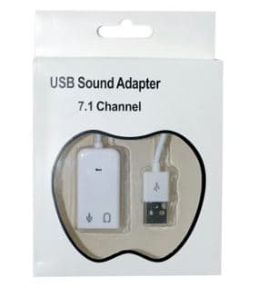 USB External Sound Card Adapter (7.1 Channel)