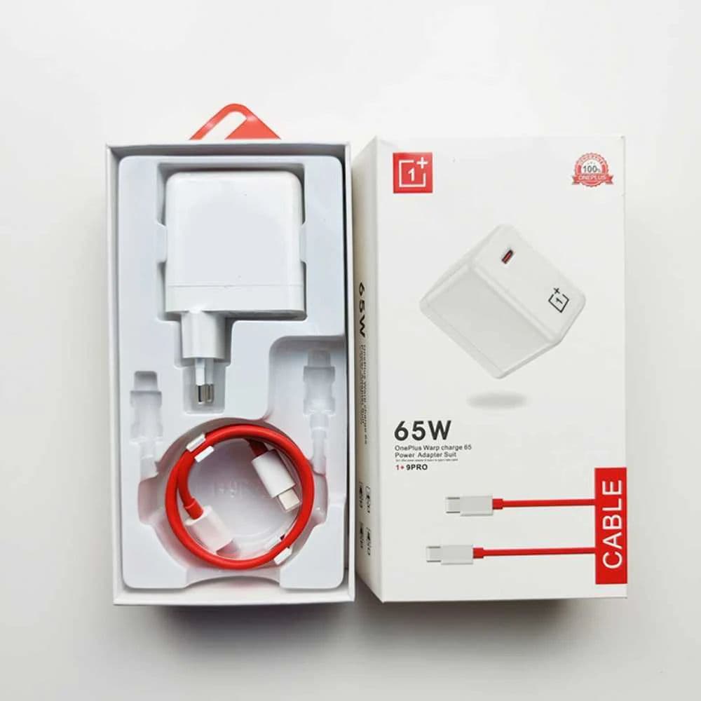 OnePlus 65W Power Adapter with Type-C Cable (1+9 Pro)