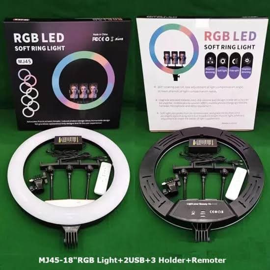 3-Color LED Ring Light 14