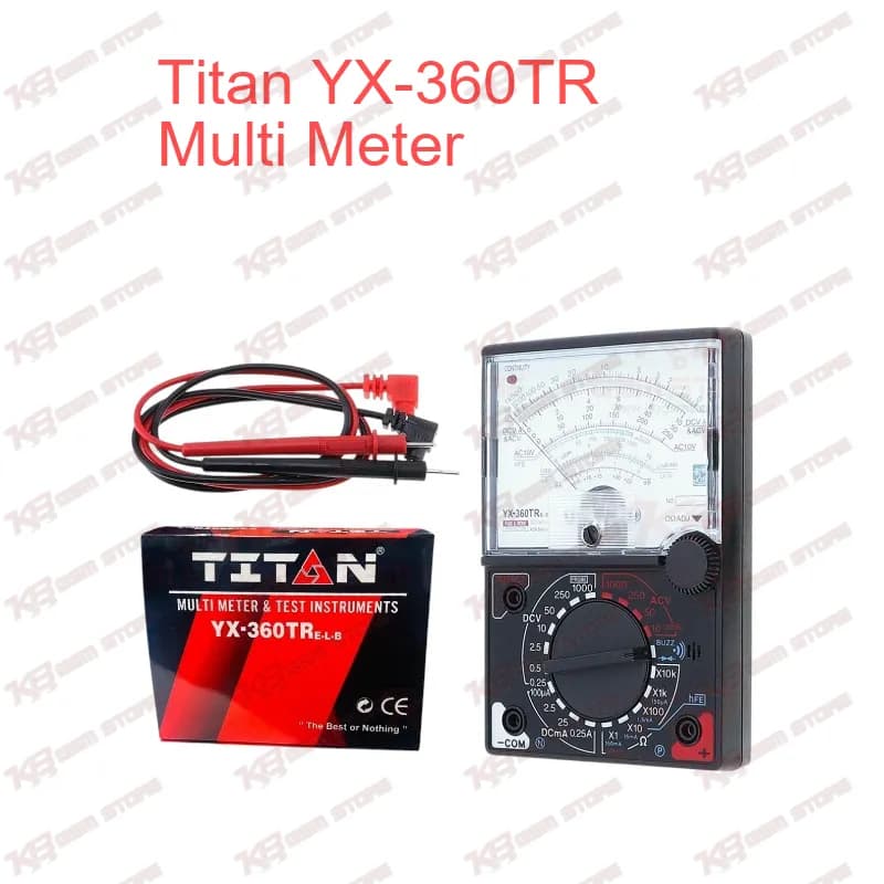 Titan DC Analogue Meter Y-360TR