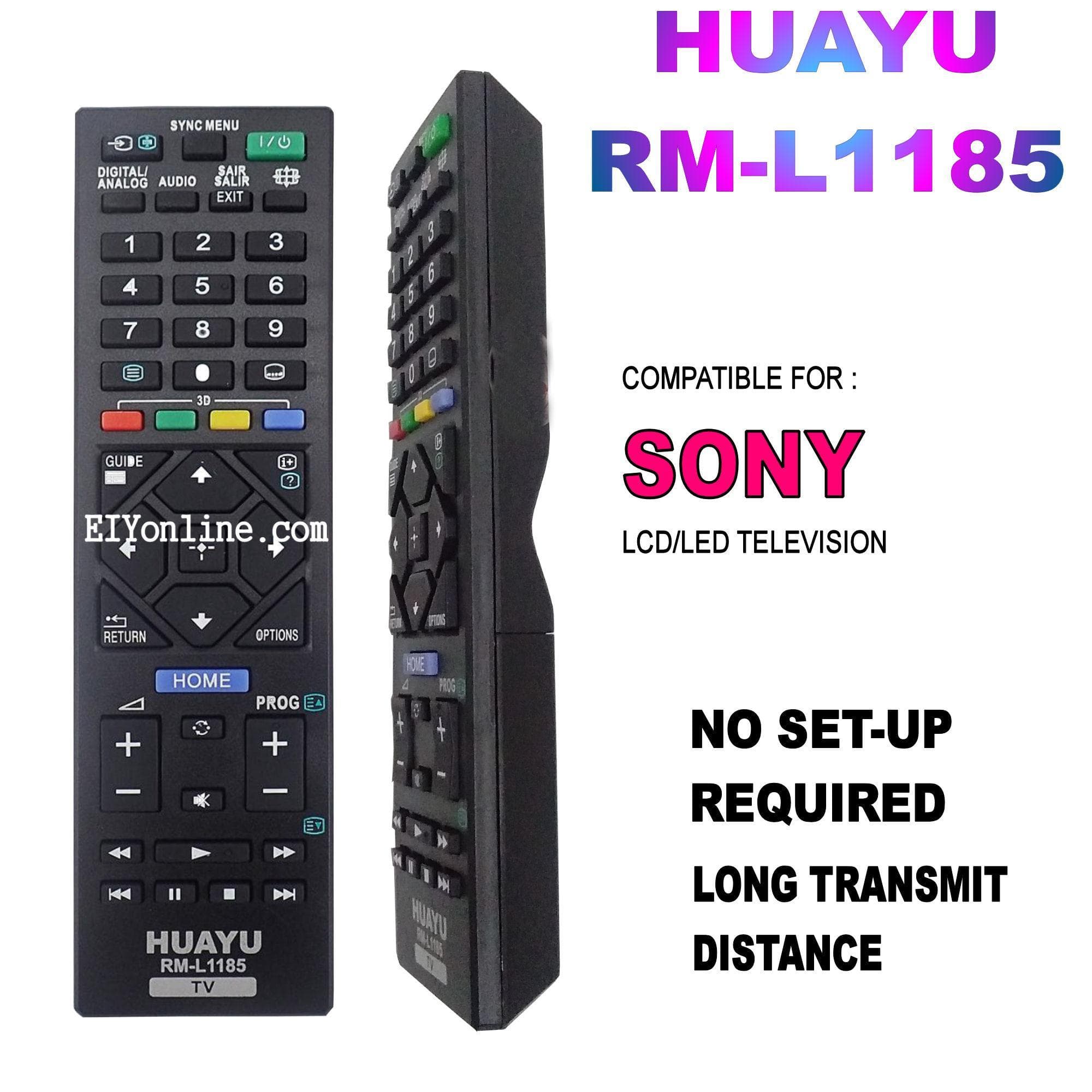 HUAYU Sony LCD Remote 1185