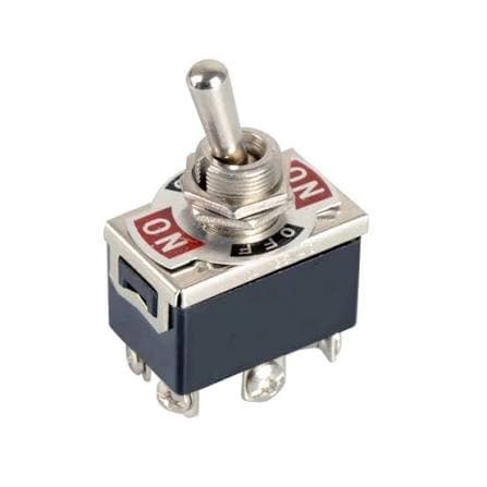 6 Pin Toggle Switch Center OFF